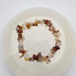 PULSERA CHIP ÁGATA BOSTWANA