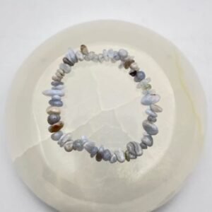 PULSERA CHIP CALCEDONIA