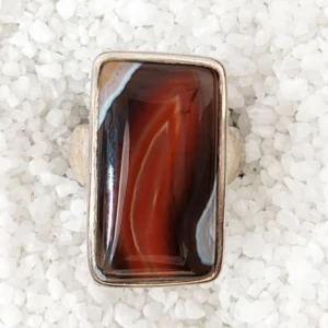 ANILLO de ÁGATA BOSTWANA